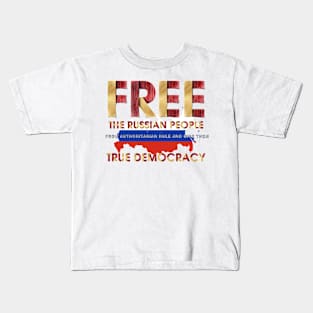 Free Russian People Kids T-Shirt